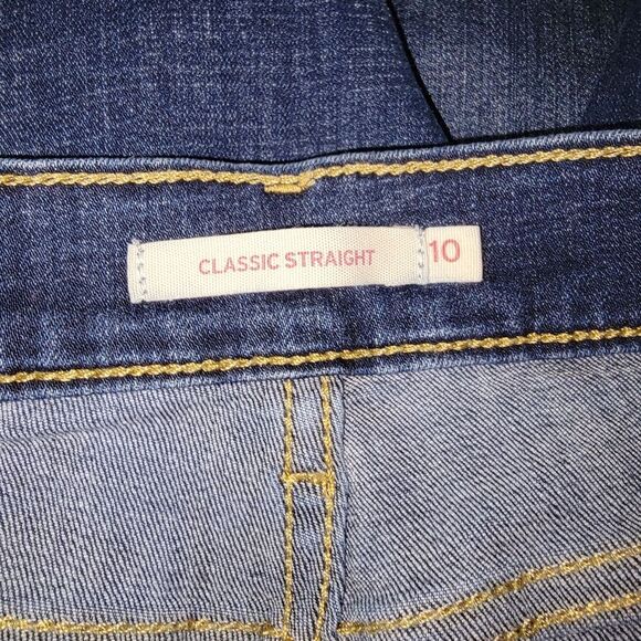 Levi's Women's Classic Straight Leg Denim Jeans Size 10 - Picture 5 of 7